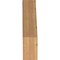 Ekena Millwork 6"W x 22"D x 26"H Funston Rough Sawn Knee Brace, Western Red Cedar BRC06X22X26FST00RWR - alternate 3